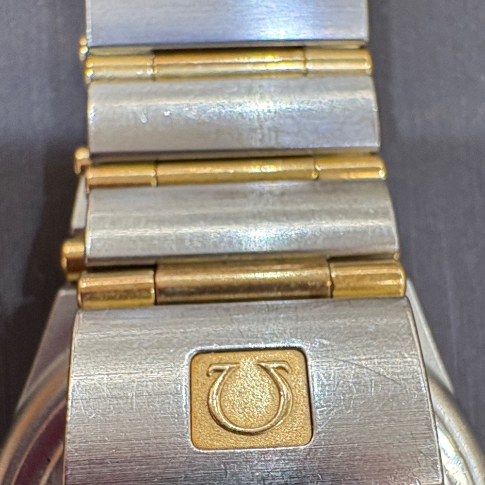 Omega Women's Constellation Watch - Gold and Silver with Diamond Accents . - Picture 4 of 16